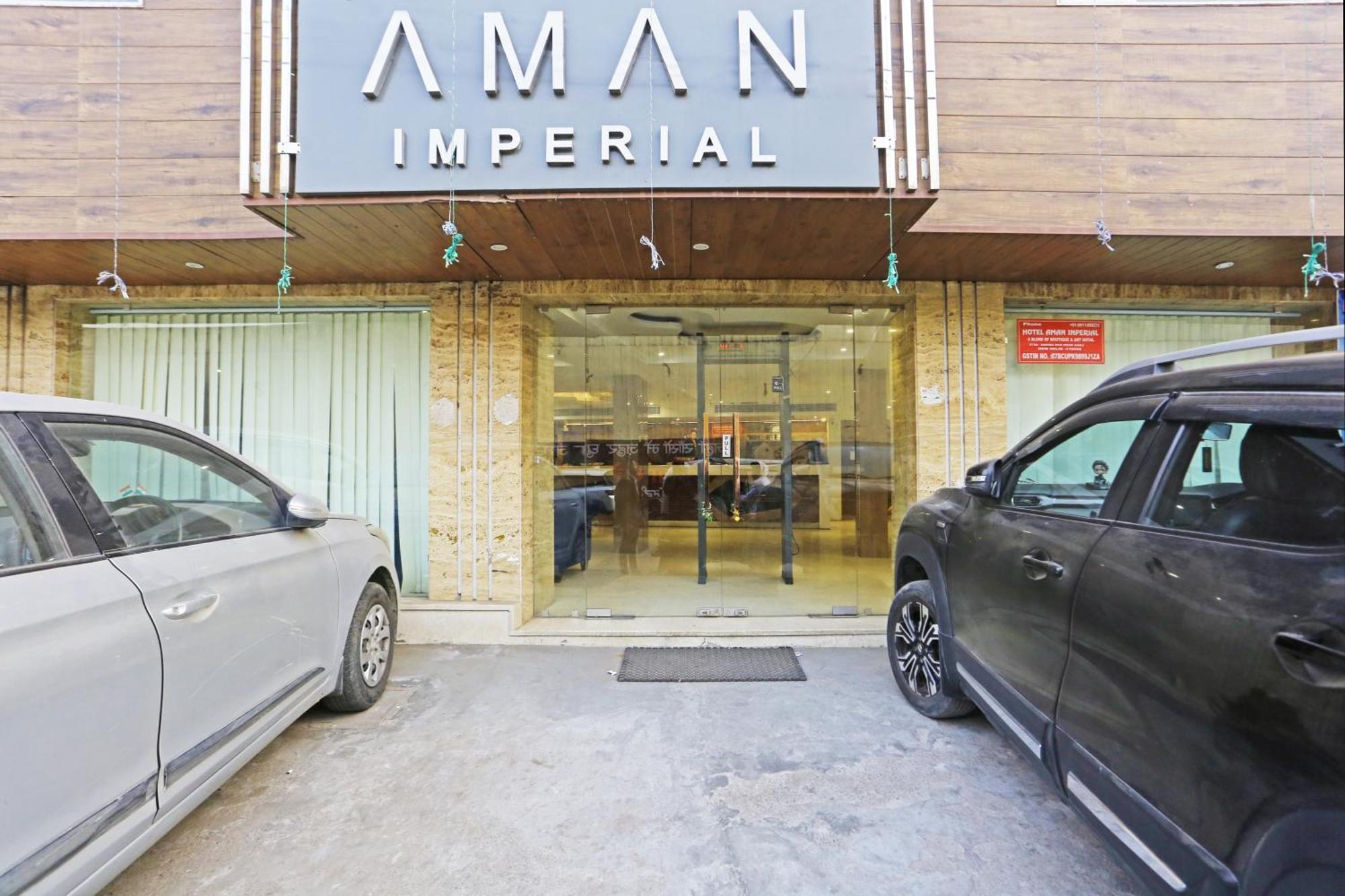 Hotel Aman Imperial Just A Minute Away From New Delhi Railway Station And Connaught Place ภายนอก รูปภาพ